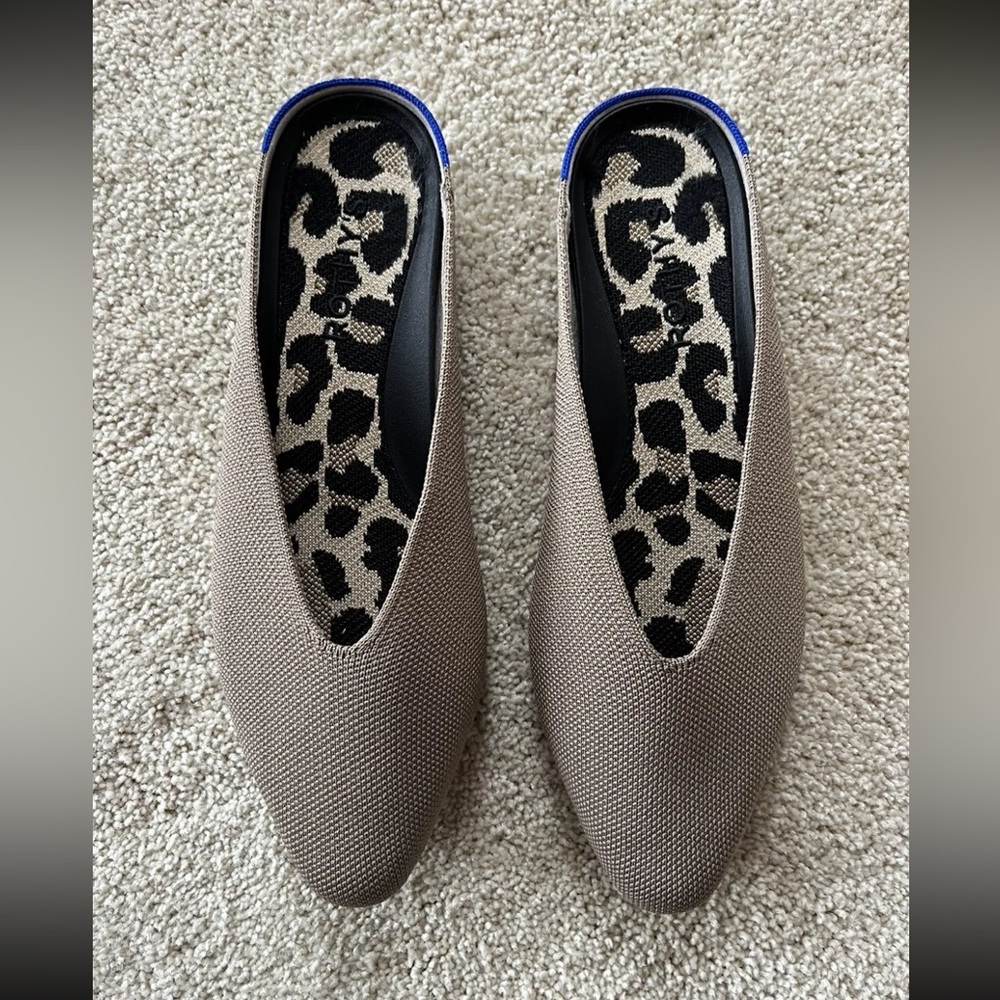 Rothy's Women's US 7.5 The Almond Demi Flats Portobello